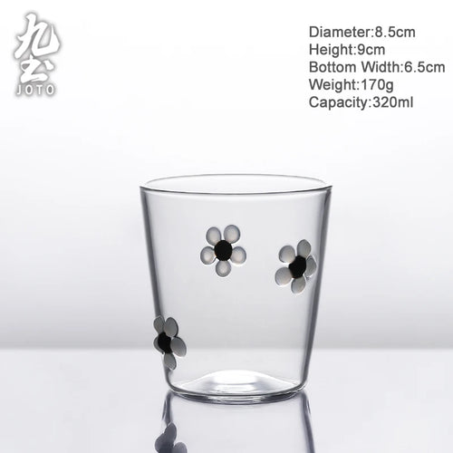 Verre resistant chaleur style minimaliste multi boissons