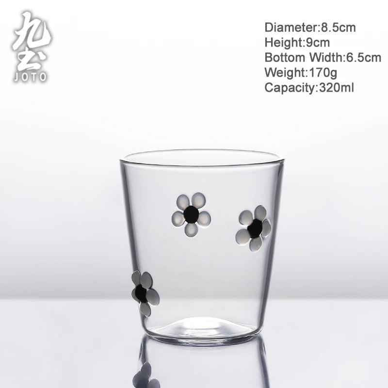 Verre resistant chaleur style minimaliste multi boissons