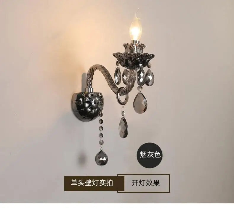 lustre en cristal pour éclairage moderne et élégant - vue 14 sur 15