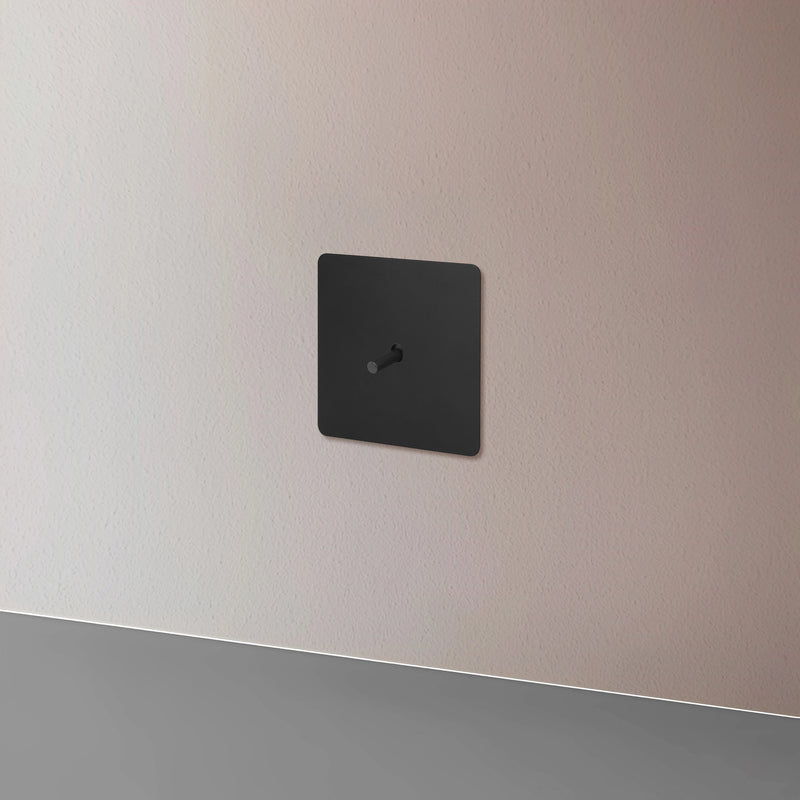 Variateur en acier noir mat