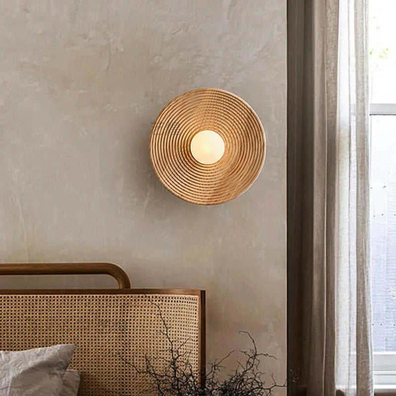 applique murale en bois nordique pour décoration intérieure - vue 6 sur 8