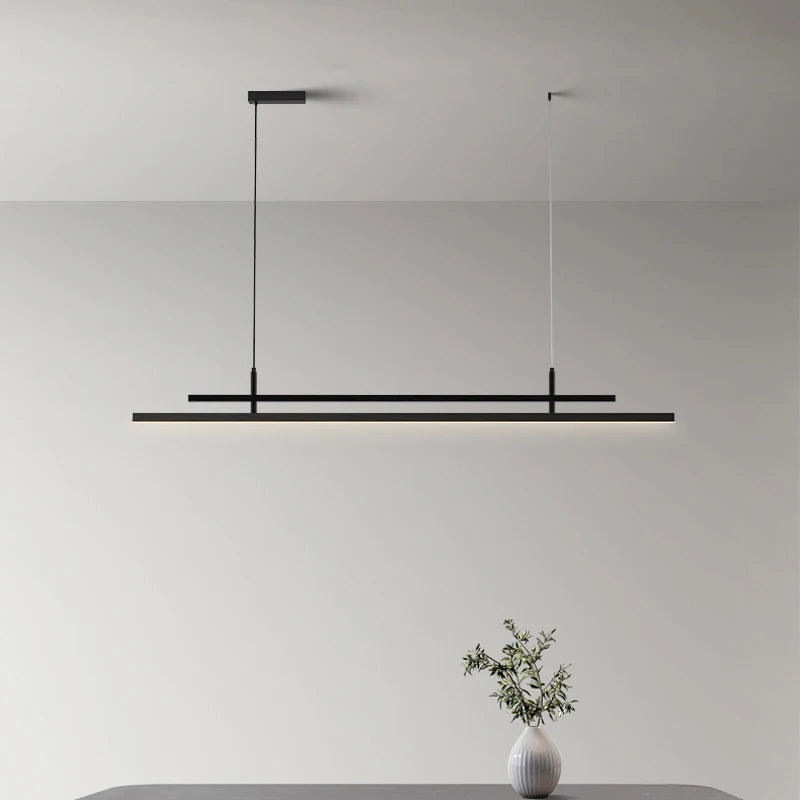 lustre à led nordique design pour éclairage intérieur moderne - vue 5 sur 18
