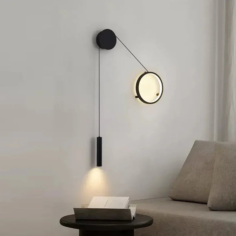 applique murale led moderne et simple pour intérieur - vue 3 sur 8