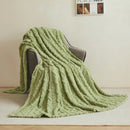 Plaid couverture flanelle polaire douce chaude salon lit