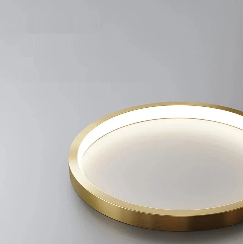 Gold Ring Pendant Light Modern Ball Led Hanging Lamp Bedroom Bedside Nordic Living Room Home Decor Background Lighting - vue 7 sur 10