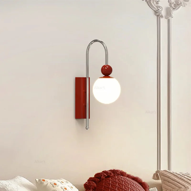 style lampe led murale métal variable gradation