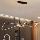 lustre moderne à led pour éclairage intérieur suspendu