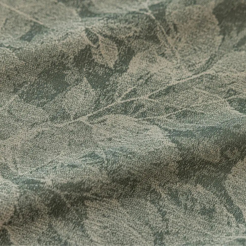 Rideau occultant moderne motif feuilles pour salon intimité - vue 10 sur 10