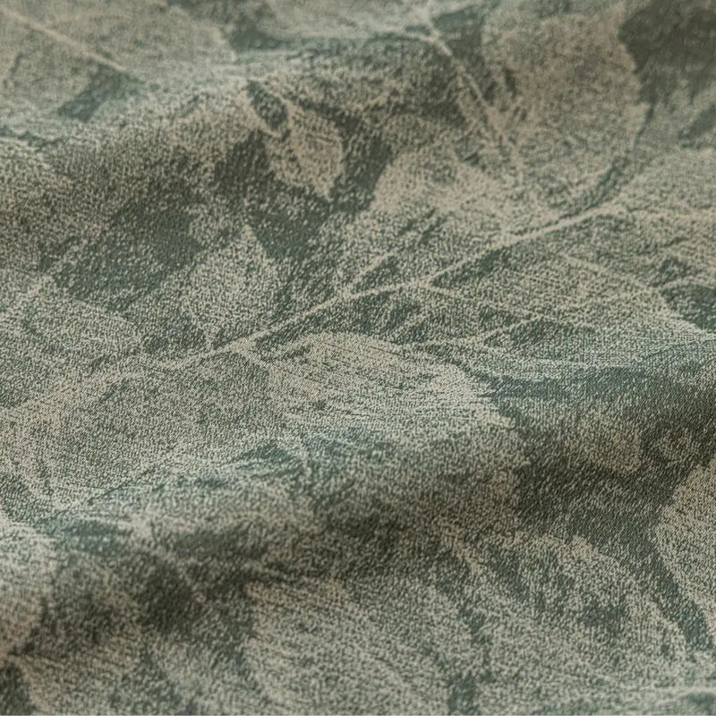 Rideau occultant moderne motif feuilles pour salon intimité
