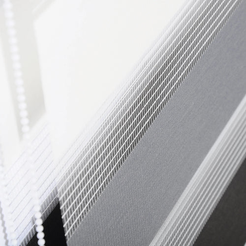 Store enrouleur double persienne tissu pour chambre salon