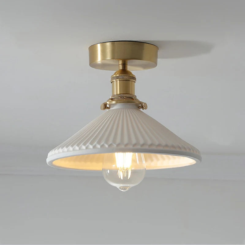 Lustre led japonais nordique luxe