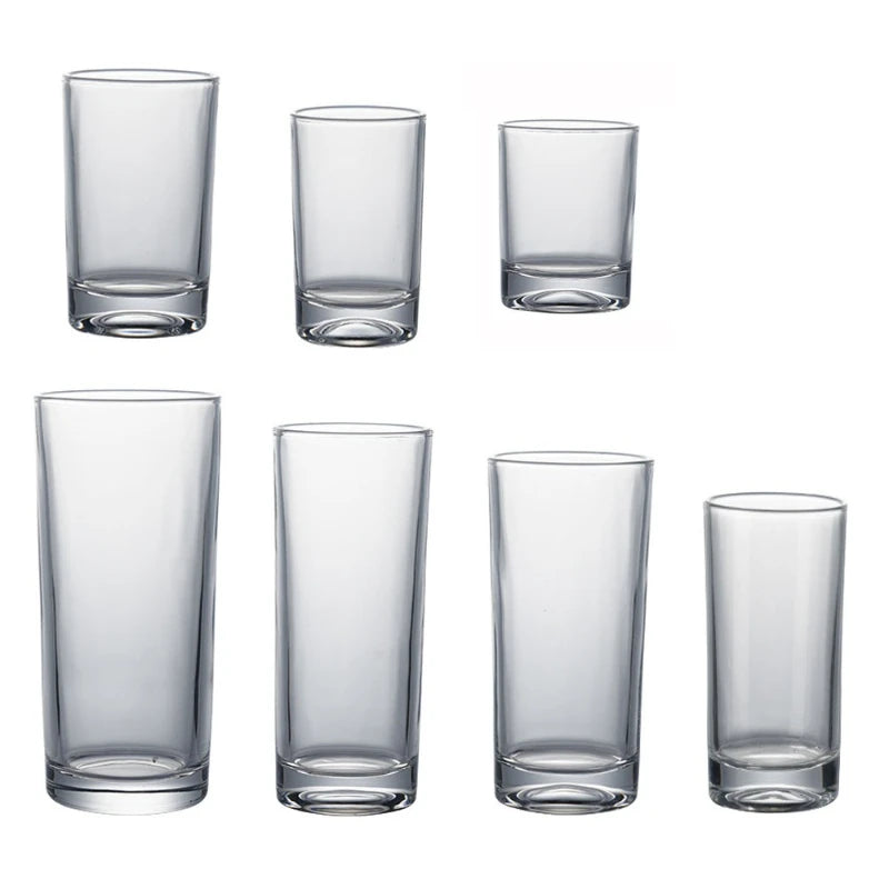 Verres cocktail design épuré résistants chaleur multi formats - vue 7 sur 7