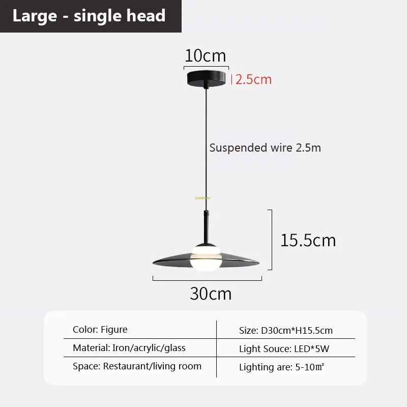suspension en verre à plusieurs têtes pour intérieur moderne - vue 14 sur 23