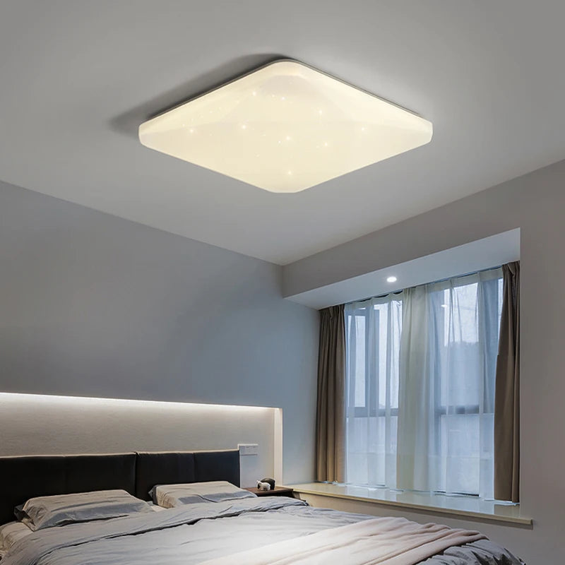 plafonnier led nordique simple créatif luminaire éclairage intérieur - vue 5 sur 9
