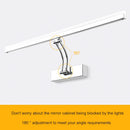 lampe à poser led en acier inoxydable design moderne et minimaliste