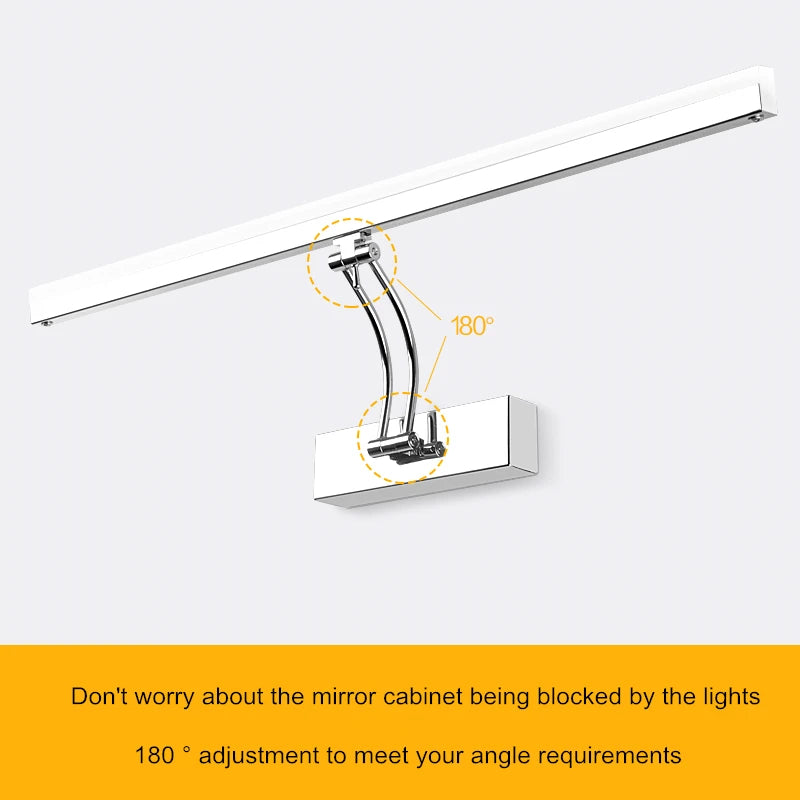 lampe à poser led en acier inoxydable design moderne et minimaliste - vue 4 sur 22