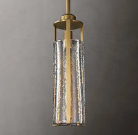 lustre en verre nordique style industriel pour décoration intérieure