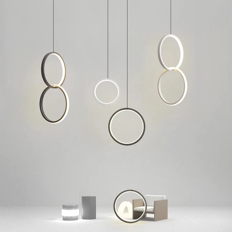 Suspension LED au design moderne - vue 7 sur 16