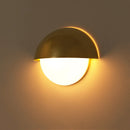 Applique murale Led rétro européenne dorée