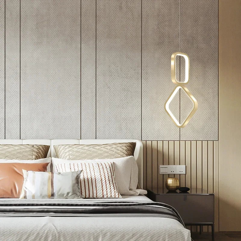 suspension moderne à led pour décoration intérieure élégante - vue 5 sur 10