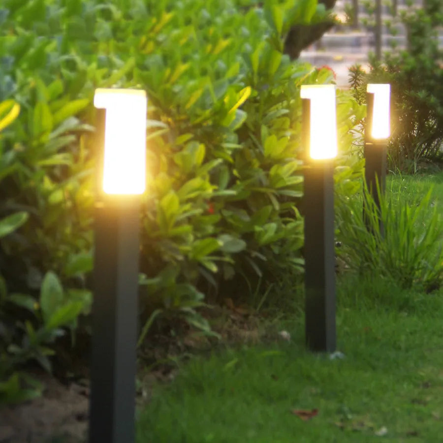 Bornes lumineuses LED avec détecteur de mouvement PIR - vue 5 sur 18