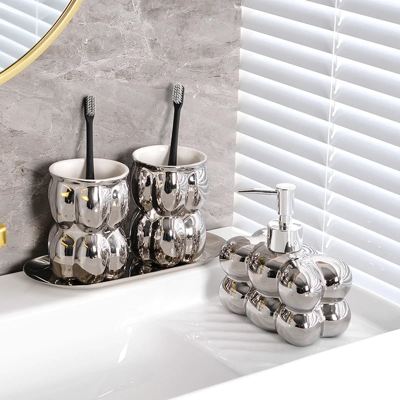 décoration luxe accessoires créatifs pour salle de bain - vue 3 sur 22