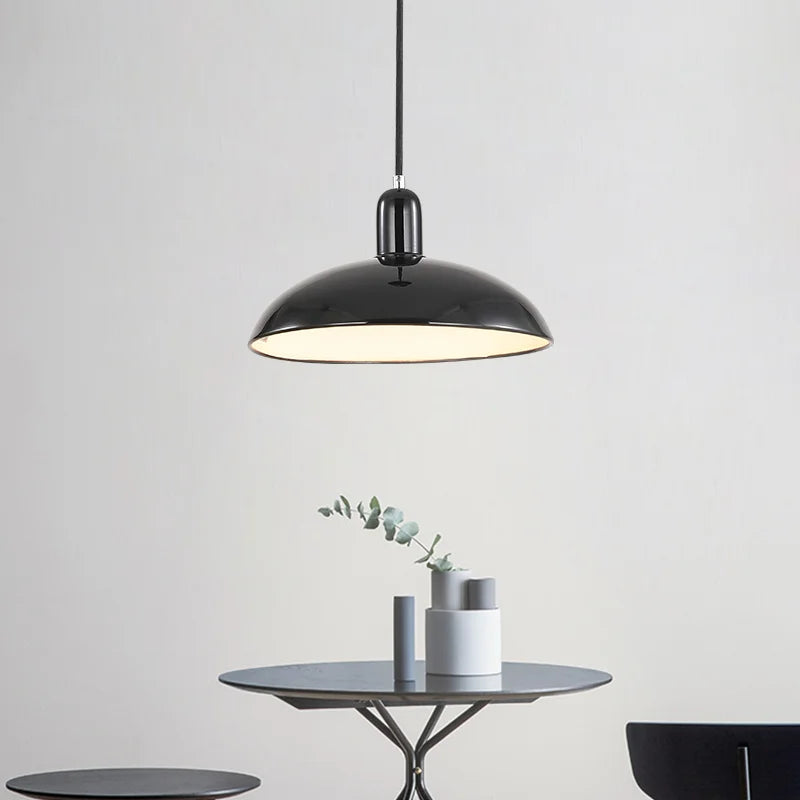 lustre moderne minimaliste restaurant kaiser style industriel led - vue 6 sur 9