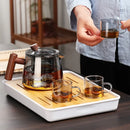 Théière japonaise en verre résistant chaleur style gaiwan