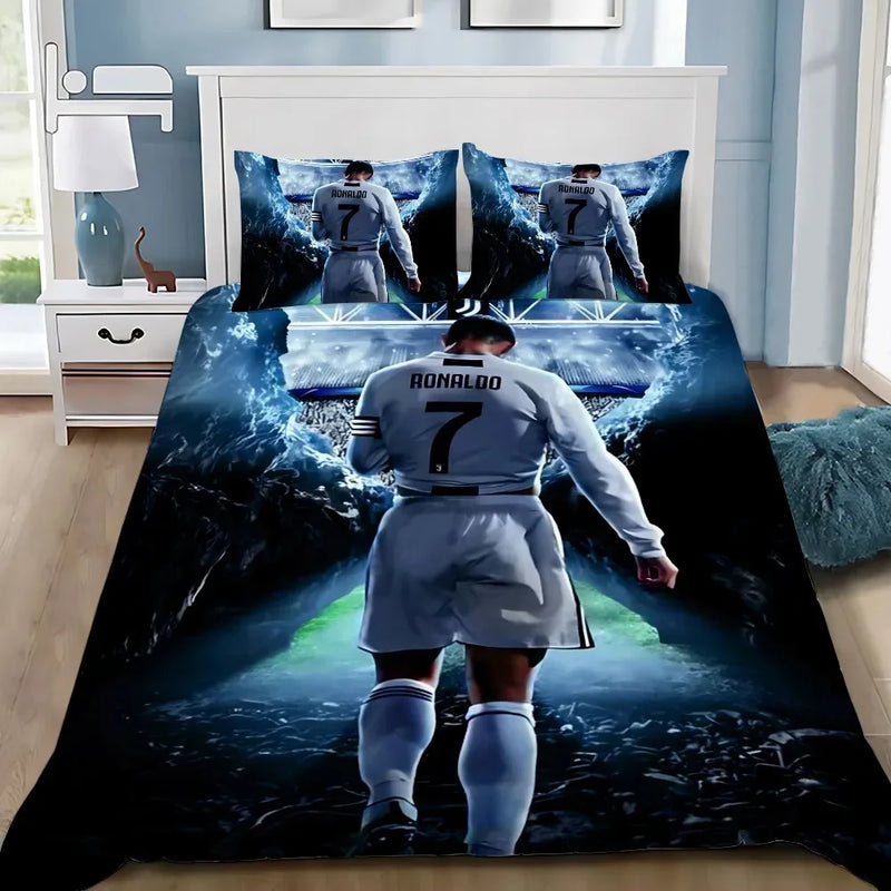 parure de lit cr7 pour garçon fille décoration chambre cadeau