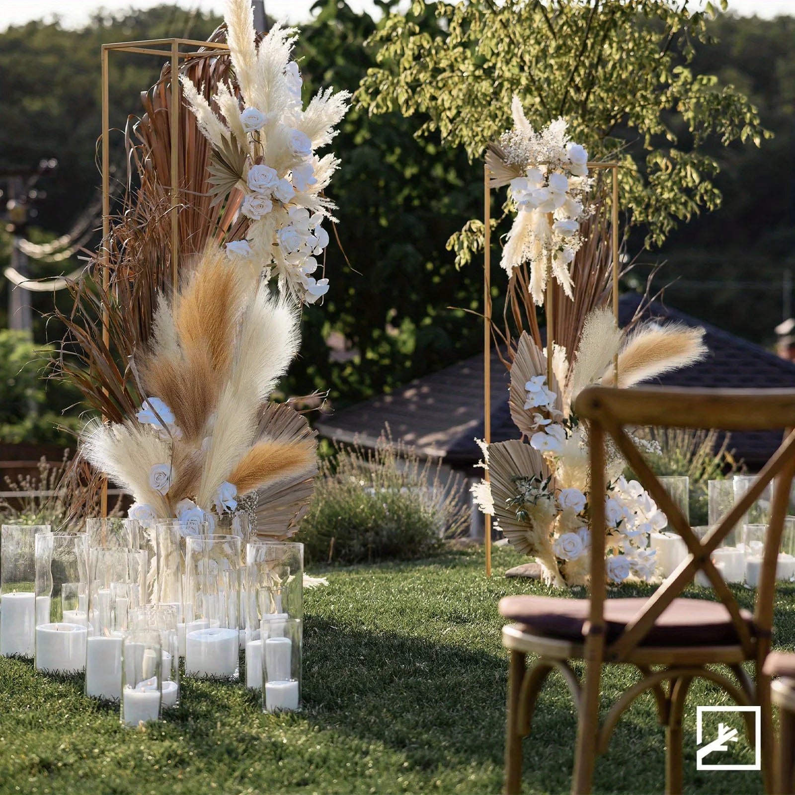 lot de 6 fleurs artificielles pour décoration de table et événements - vue 10 sur 11