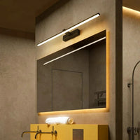 Applique murale miroir de salle de bains LED modernes en aluminium