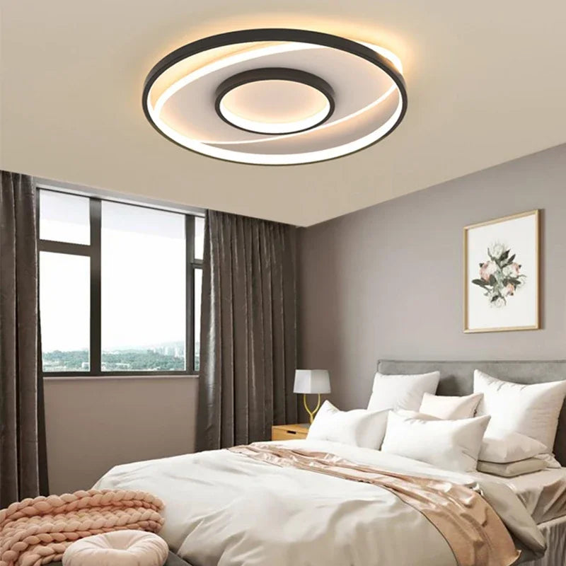 plafonnier led design pour décoration intérieure moderne - vue 4 sur 8