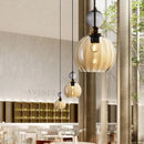 suspension bonbon verre luminaire déco maison