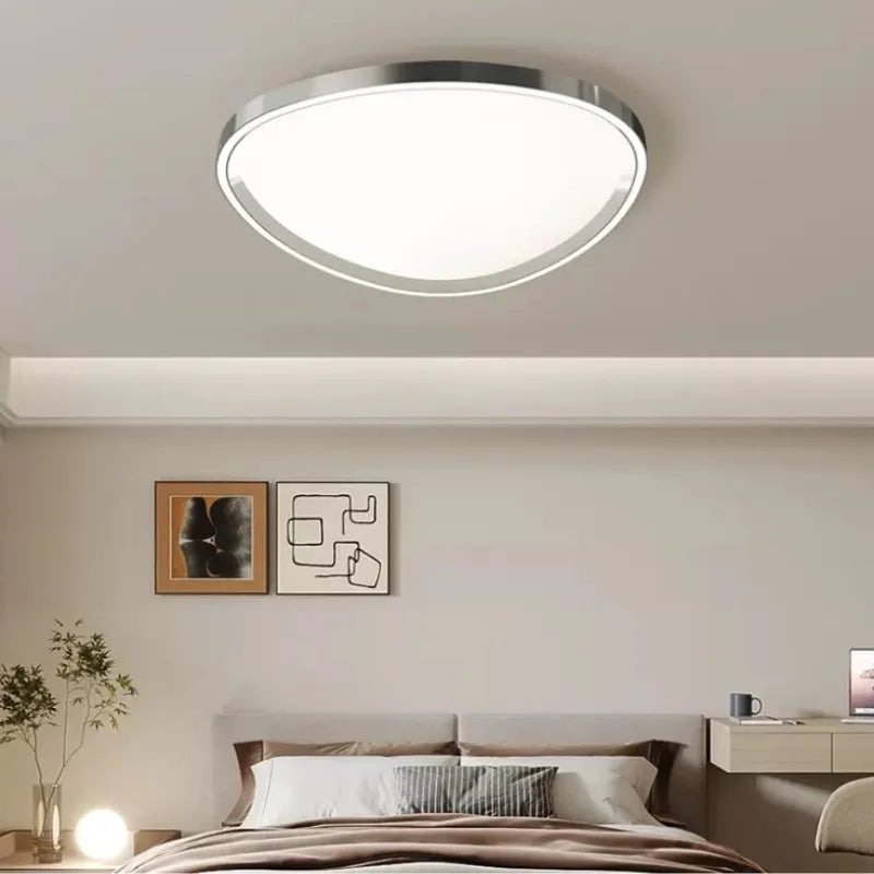 lustre led moderne minimaliste galvanisé protection yeux - vue 6 sur 12