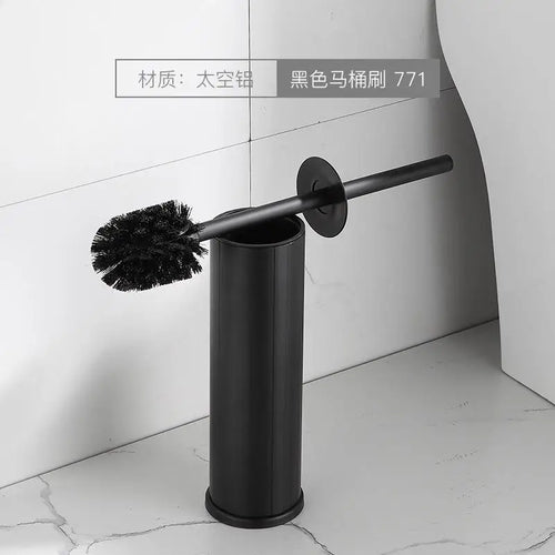 brosse de toilette avec support pour salle de bain
