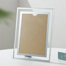 cadre photo en cristal pour portraits de famille et voyages
