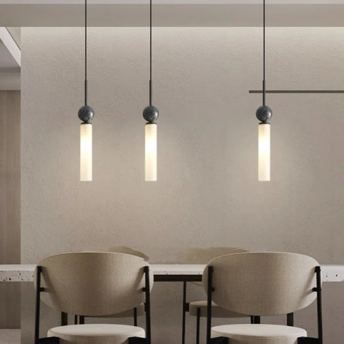 suspension en marbre naturel avec cordon réglable nouvelle collection