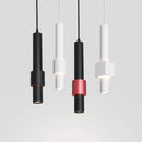 Nordique suspension LED lumière longue LED tube lampe suspendue AC110V 220V chambre Dimmable lustre 7W 9W COB éclairage intérieur piste lumière