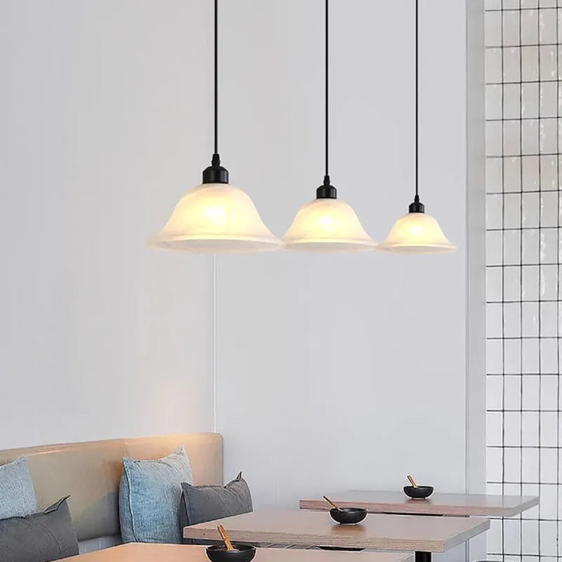 suspension en verre nordique pour décoration intérieure moderne - vue 4 sur 21