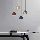 Moderne LED Lustre Lumière Restaurant Bar Hôtel Minimaliste Tête Unique Suspension Salon Chevet Allée Plafonniers
