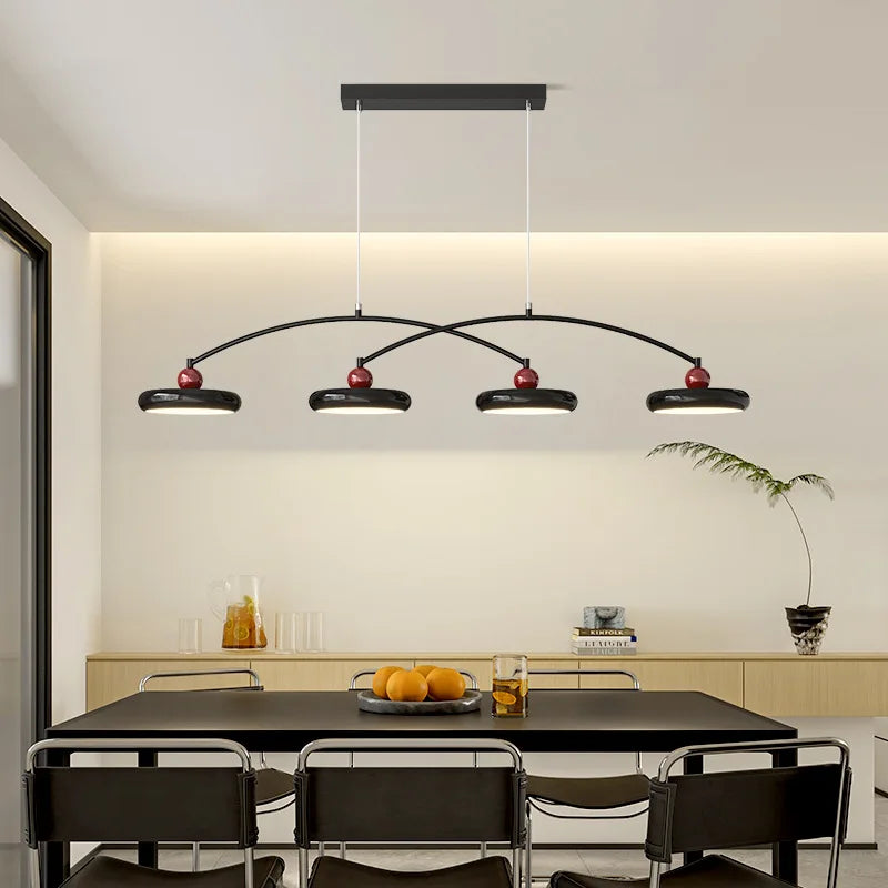 lustre moderne à suspension pour un éclairage intérieur élégant - vue 4 sur 10