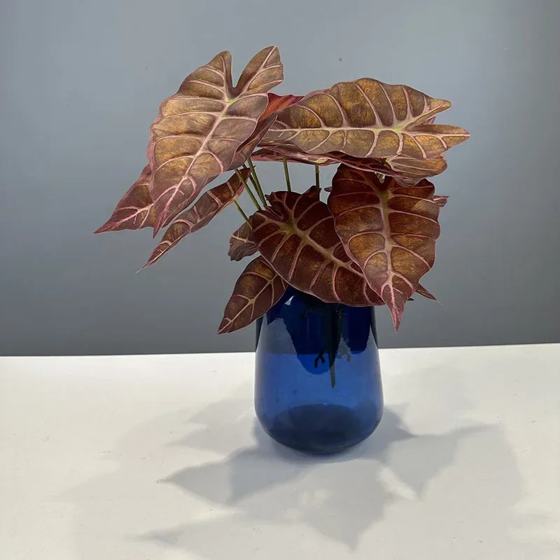lot de 2 feuilles artificielles pour décoration de fête automne