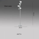 lustre led design moléculaire à intensité variable tendance 2024