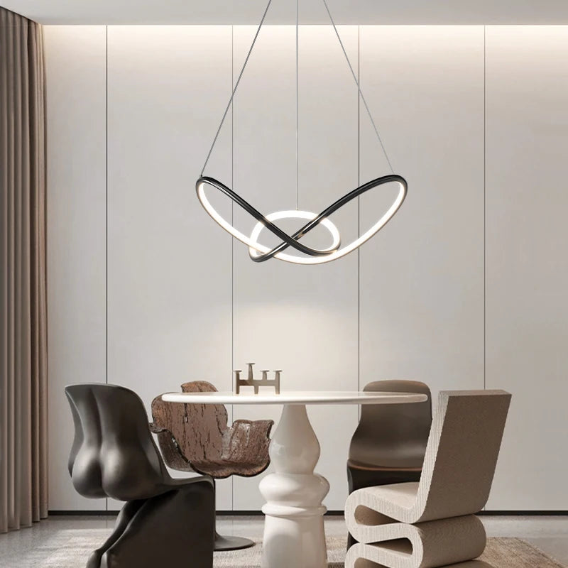 lampe suspendue led qiyimei pour bar cuisine décoration intérieure