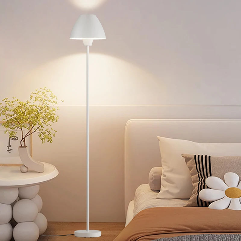 lampadaire moderne en fer forgé sur pied avancé - vue 5 sur 9