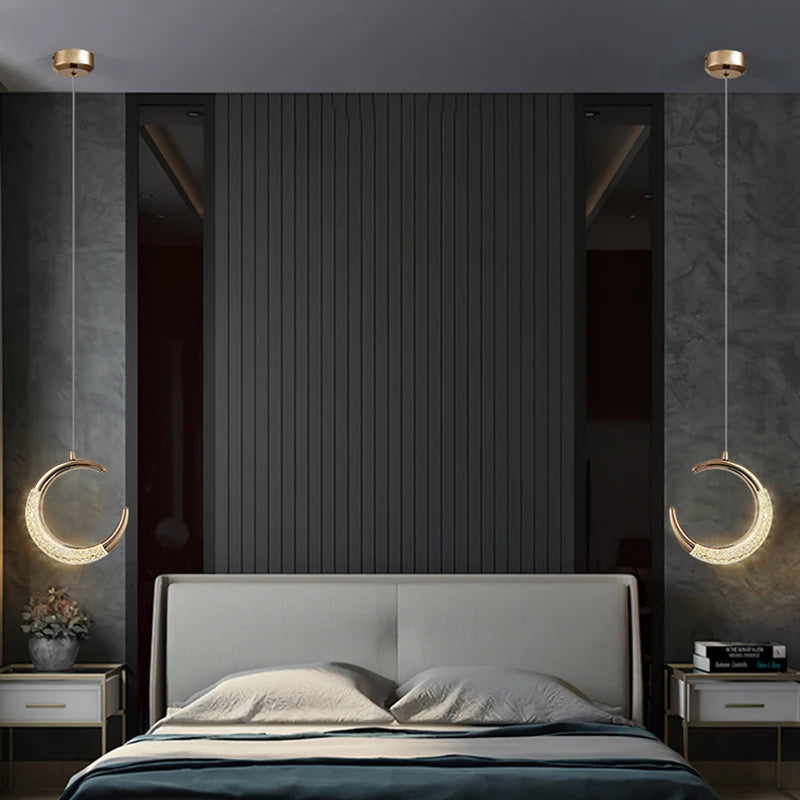 Lustres de plafond Led de luxe - vue 6 sur 8