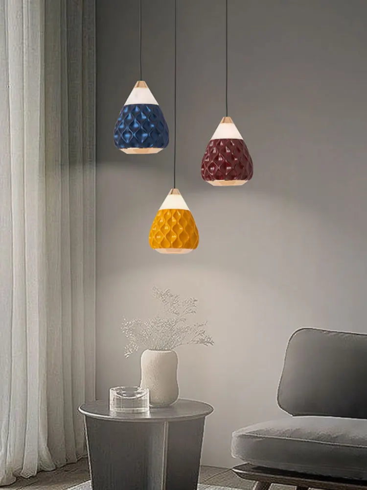 lustre créatif en pignons de pin pour décoration moderne - vue 3 sur 11