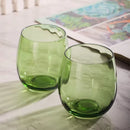 Verre whisky cristal motif vertical design vintage polyvalent