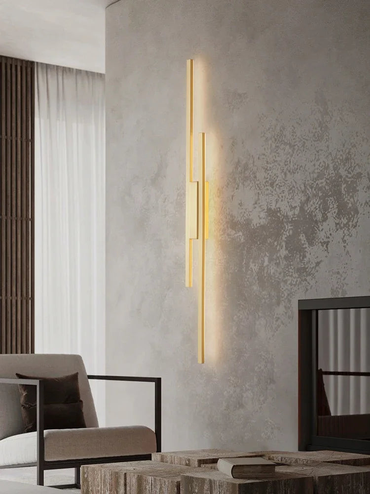 applique murale en cuivre pour décoration moderne et créative - vue 4 sur 12