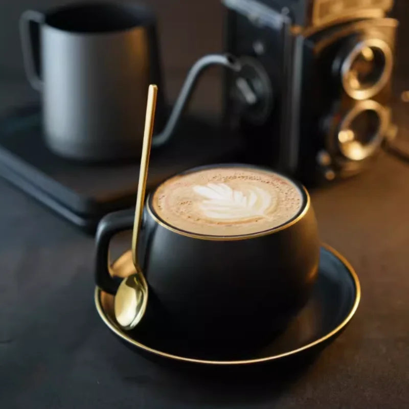 Tasse cafe ceramique degrade givre style americain